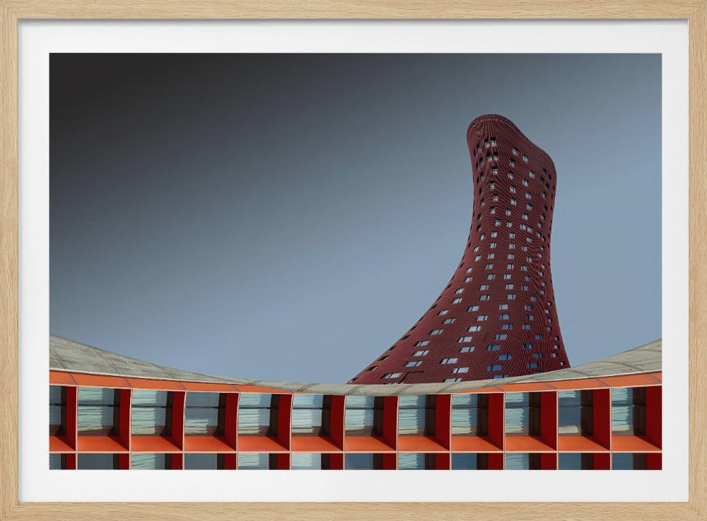 The Red Tower - Poster / Art Print