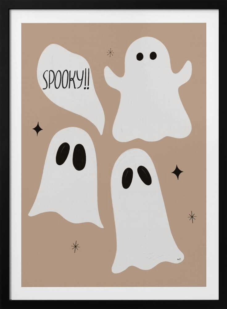 Spooky Ghosts - Poster / Art Print