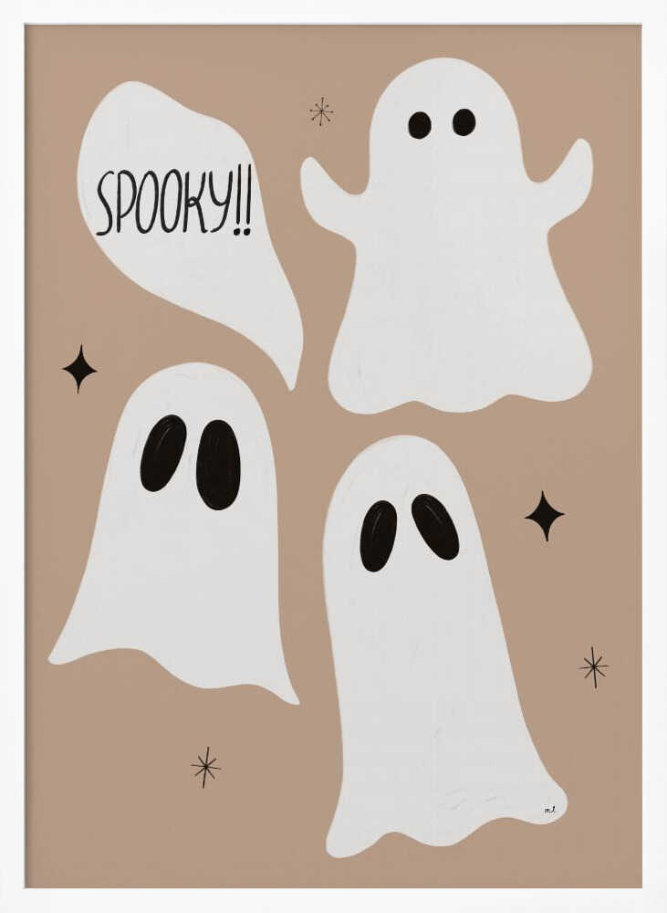 Spooky Ghosts - Poster / Art Print