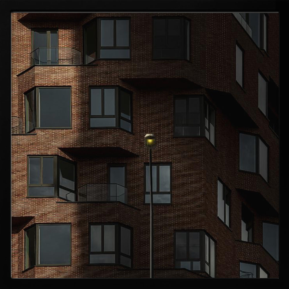 '- Yellow Streetlight XVI - - Poster / Art Print