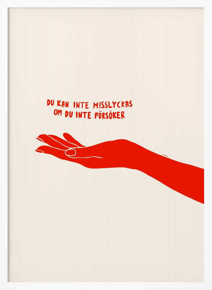 TRIAL AND ERROR - Poster / Art Print