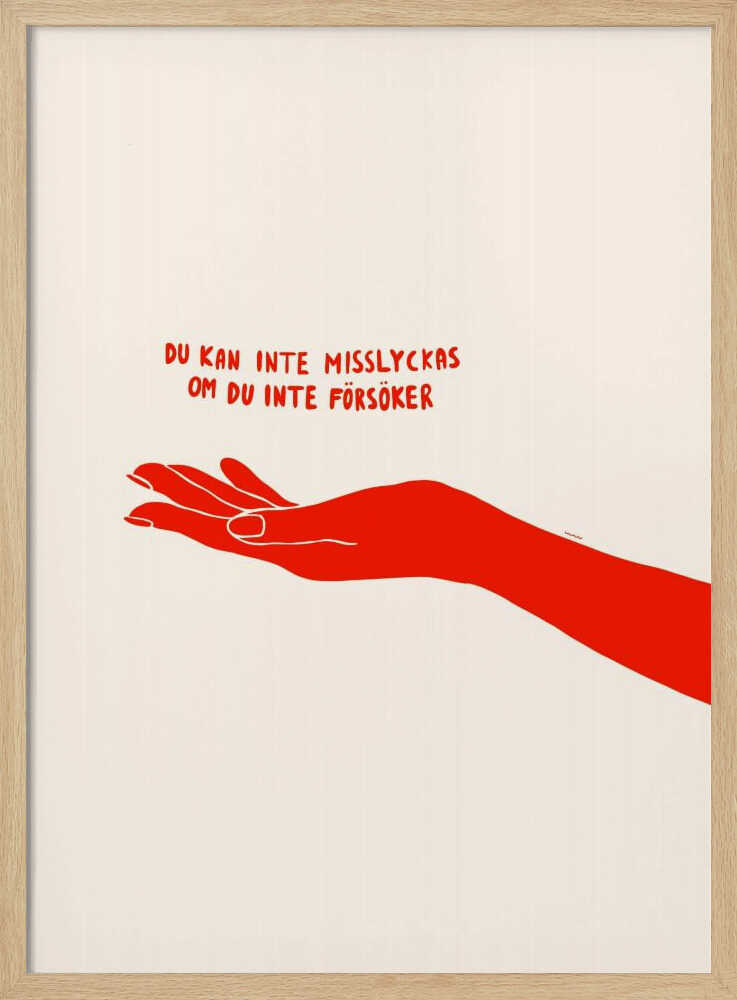 TRIAL AND ERROR - Poster / Art Print