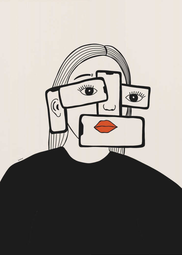 MODERN SOCIETY - Poster / Art Print