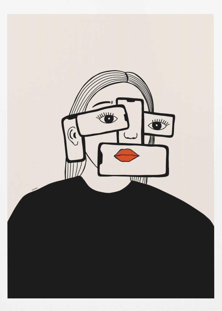MODERN SOCIETY - Poster / Art Print