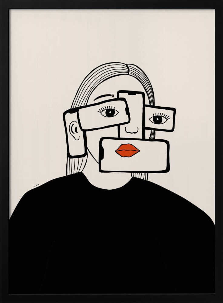 MODERN SOCIETY - Poster / Art Print