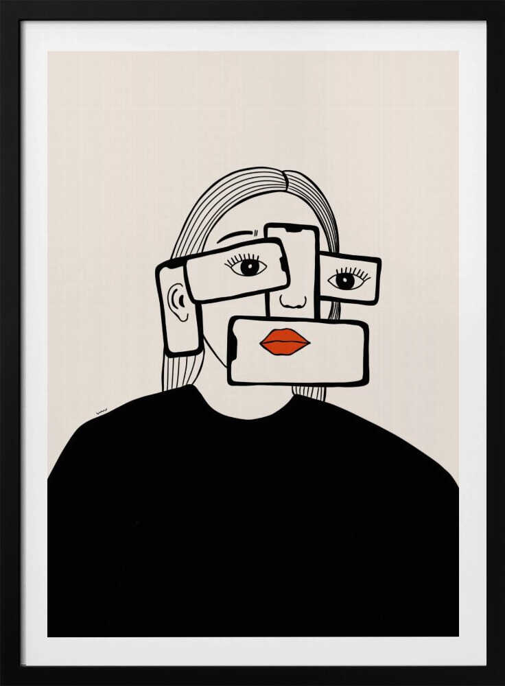 MODERN SOCIETY - Poster / Art Print