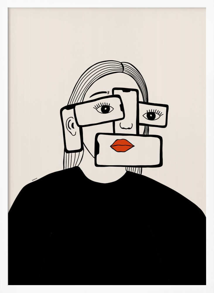 MODERN SOCIETY - Poster / Art Print