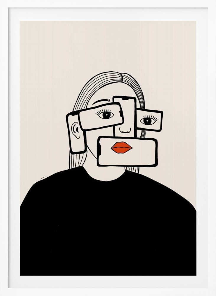 MODERN SOCIETY - Poster / Art Print