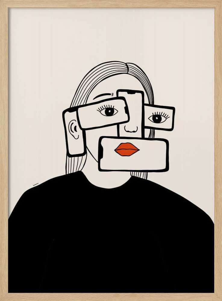 MODERN SOCIETY - Poster / Art Print