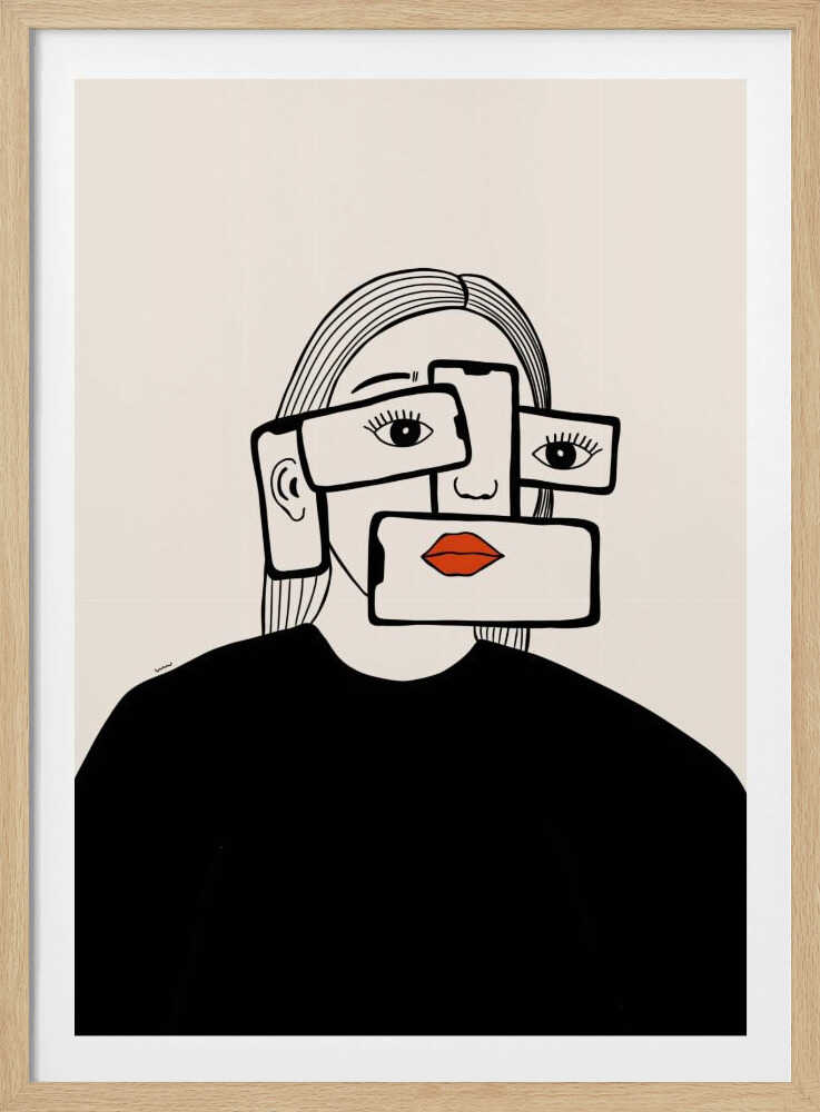 MODERN SOCIETY - Poster / Art Print