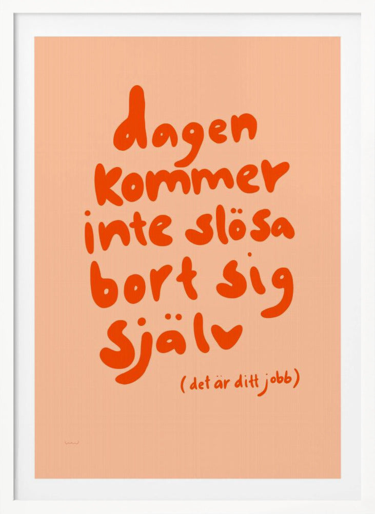 SLÖSERIES - Poster / Art Print