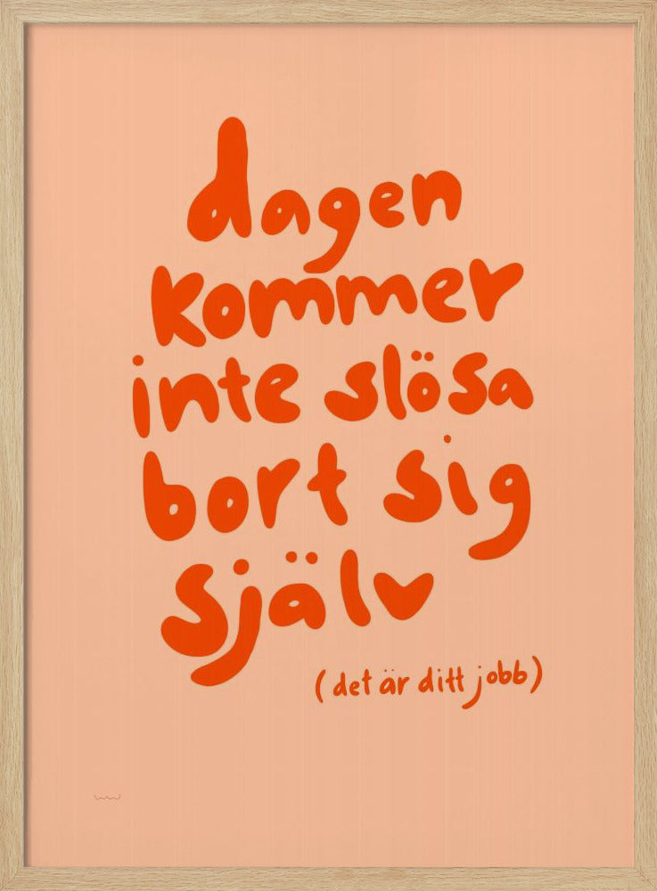 SLÖSERIES - Poster / Art Print