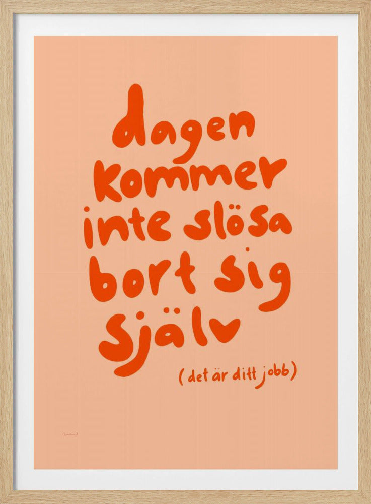 SLÖSERIES - Poster / Art Print