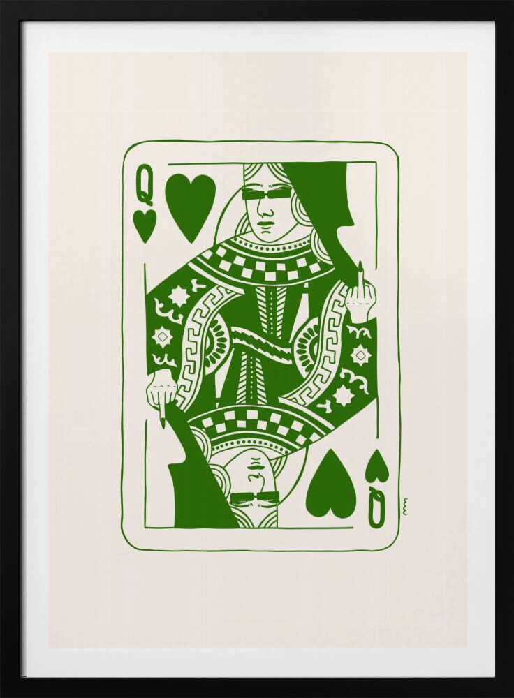 QUEEN OF BROKEN HEARTS - Poster / Art Print