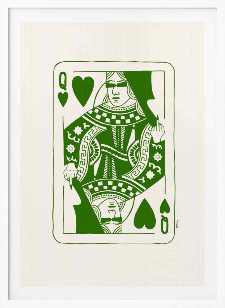 QUEEN OF BROKEN HEARTS - Poster / Art Print