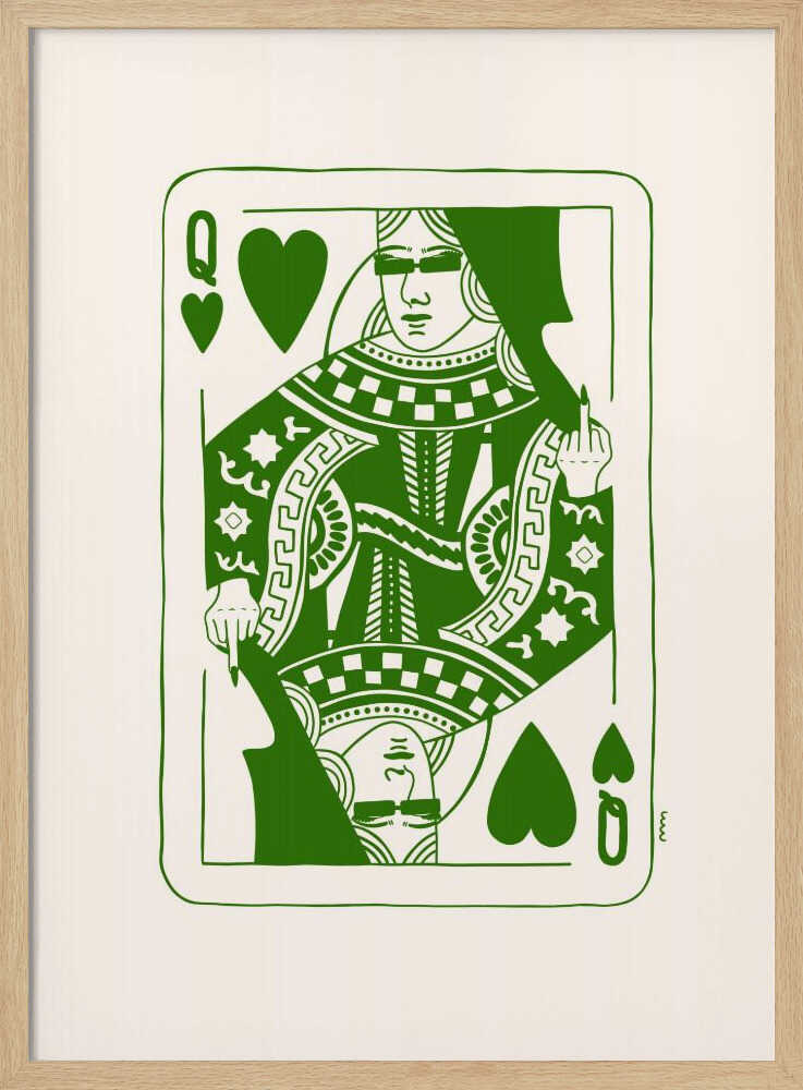 QUEEN OF BROKEN HEARTS - Poster / Art Print
