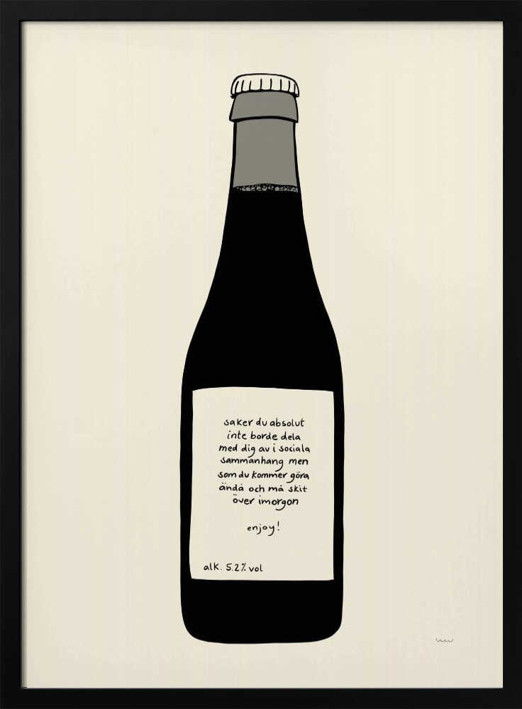ENJOY - Poster / Art Print