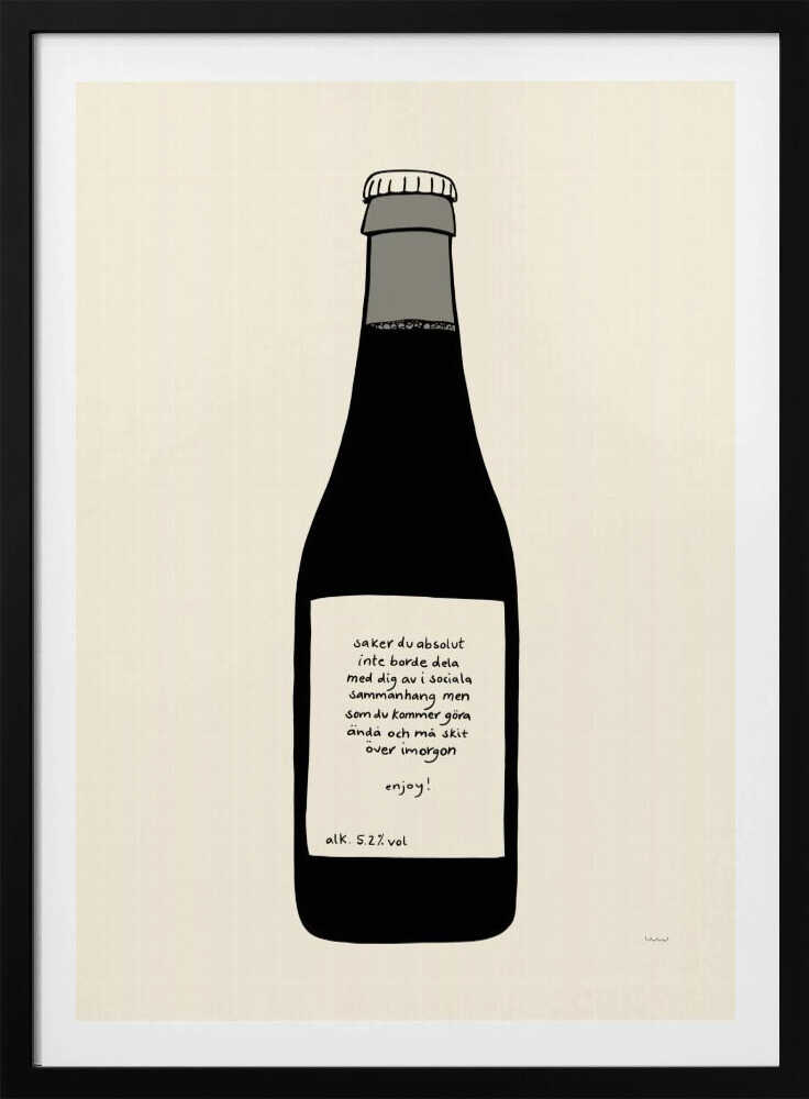 ENJOY - Poster / Art Print