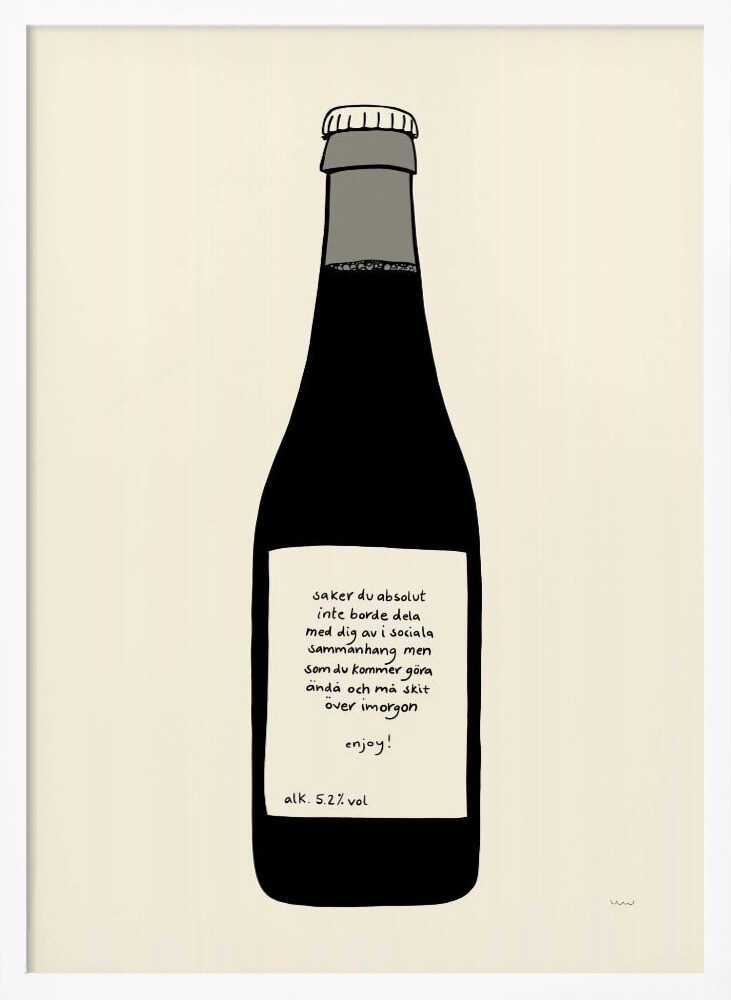 ENJOY - Poster / Art Print