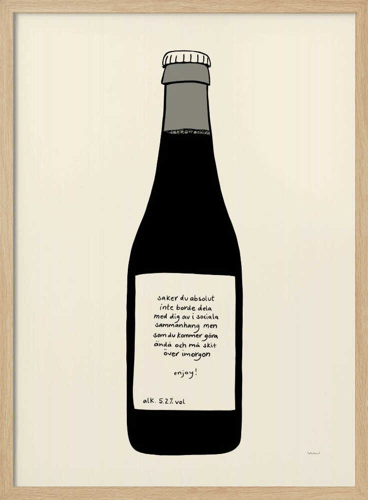 ENJOY - Poster / Art Print
