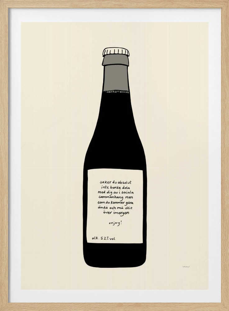 ENJOY - Poster / Art Print