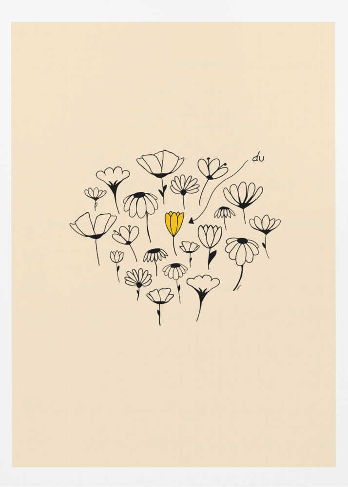 LITTLE FLOWER - Poster / Art Print