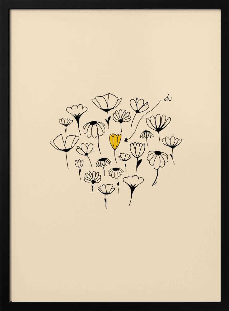 LITTLE FLOWER - Poster / Art Print