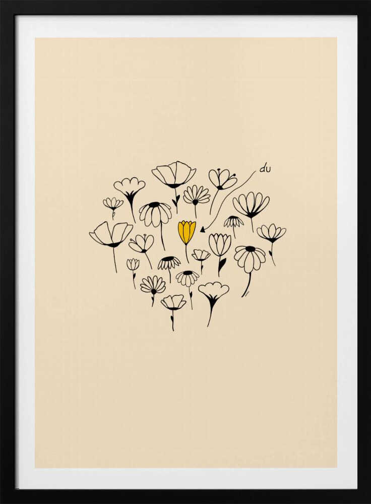 LITTLE FLOWER - Poster / Art Print