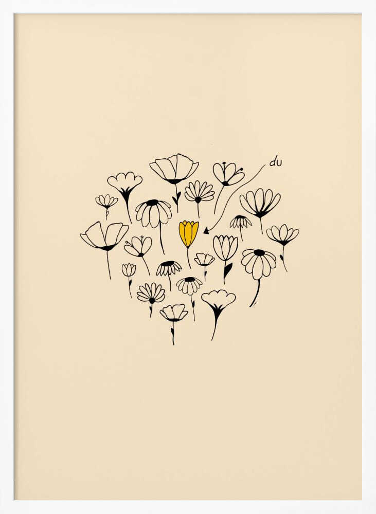 LITTLE FLOWER - Poster / Art Print