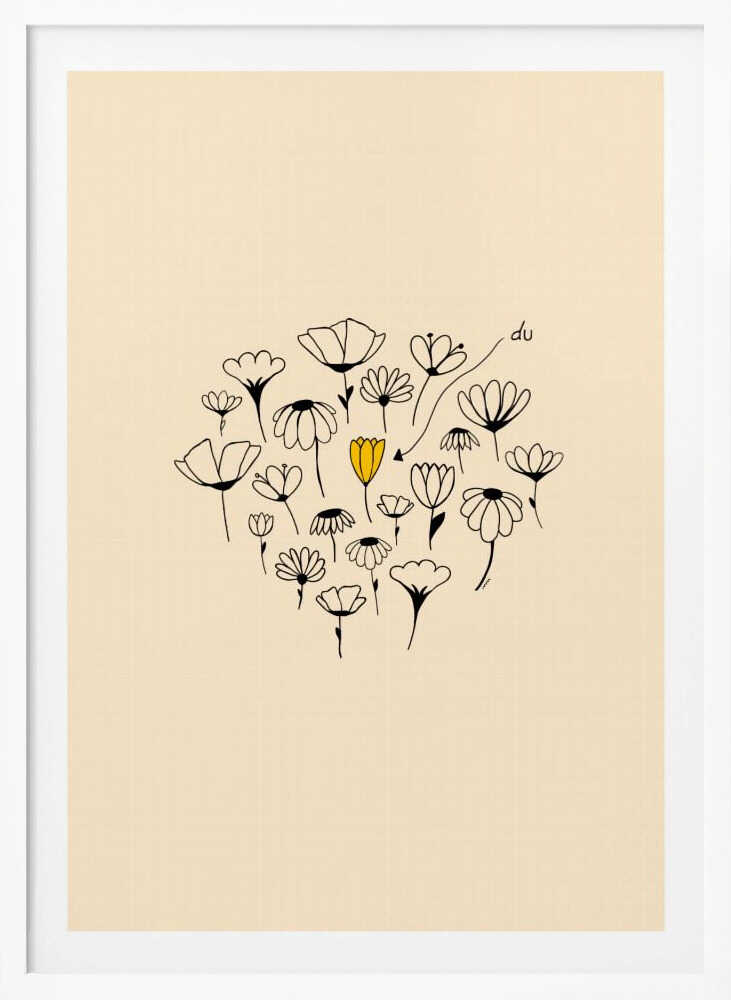 LITTLE FLOWER - Poster / Art Print