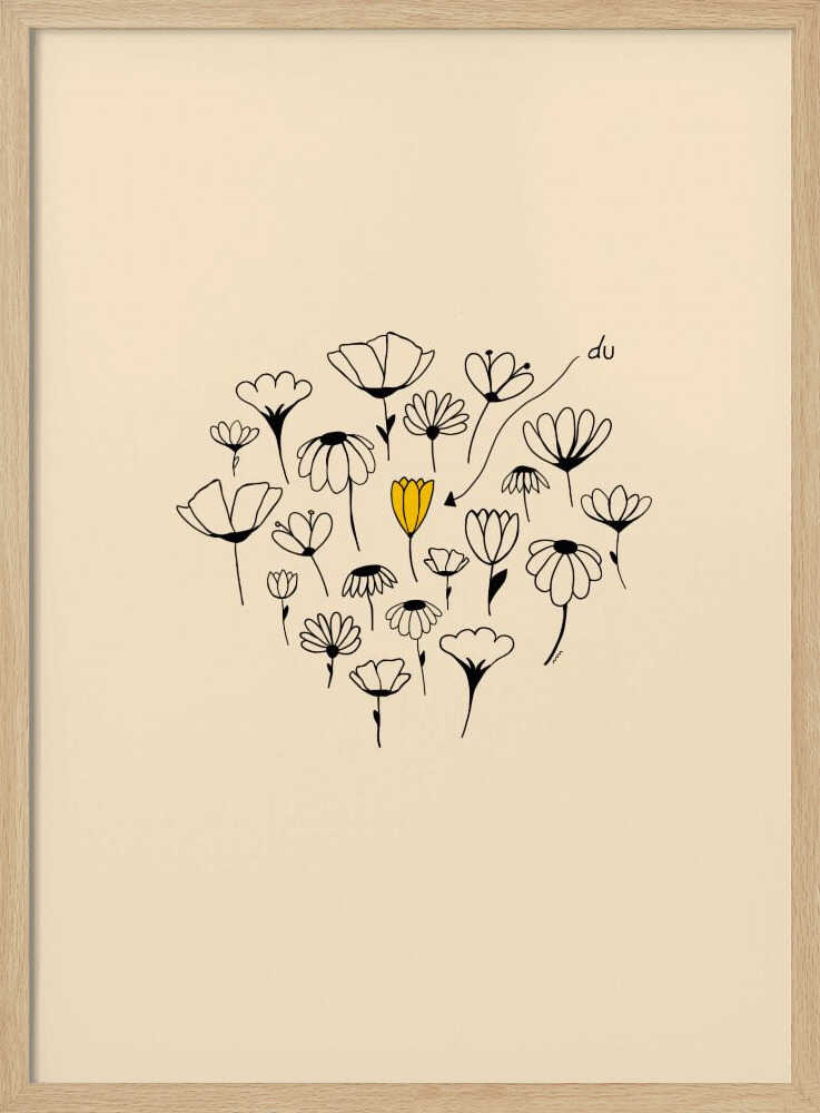 LITTLE FLOWER - Poster / Art Print