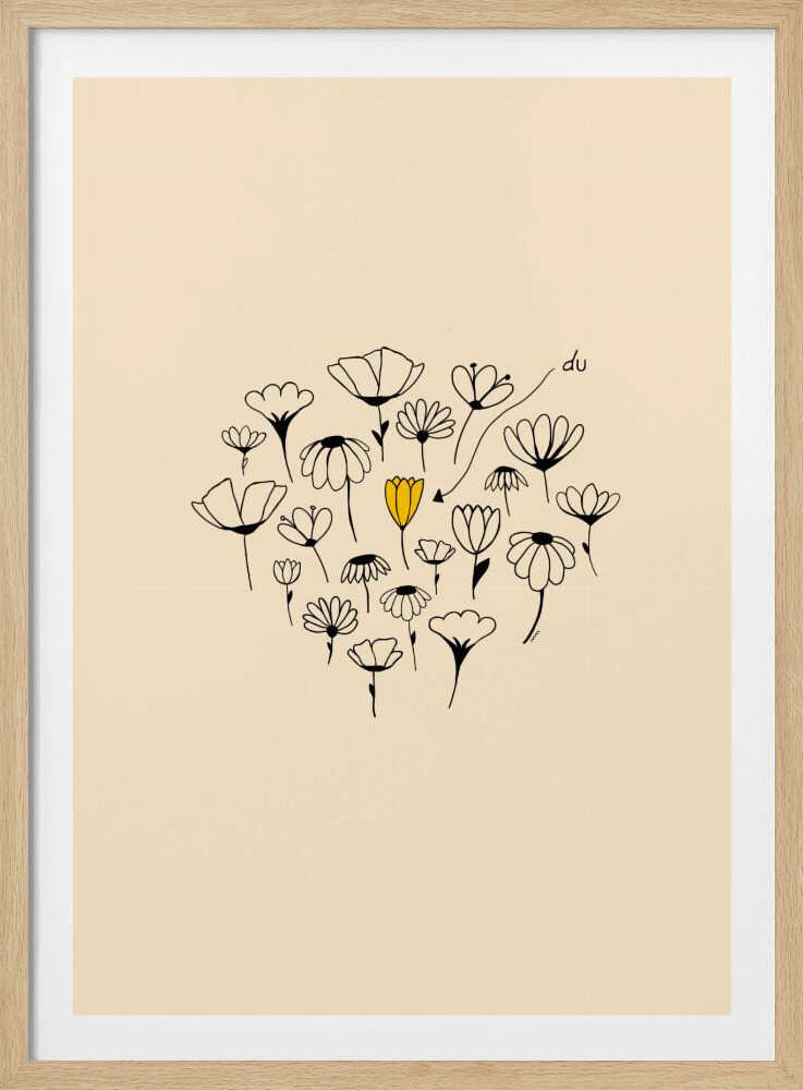 LITTLE FLOWER - Poster / Art Print