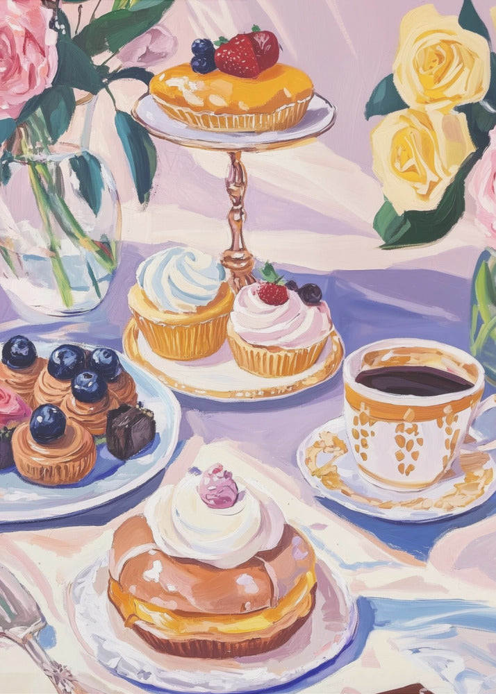 Dessert Table - Poster / Art Print