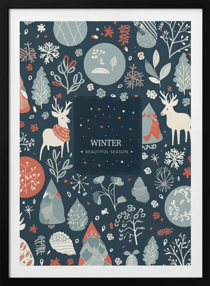 Winter Beautiful Season - Poster / Art Print
