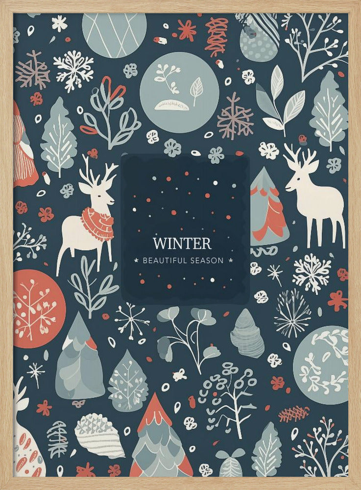 Winter Beautiful Season - Poster / Art Print