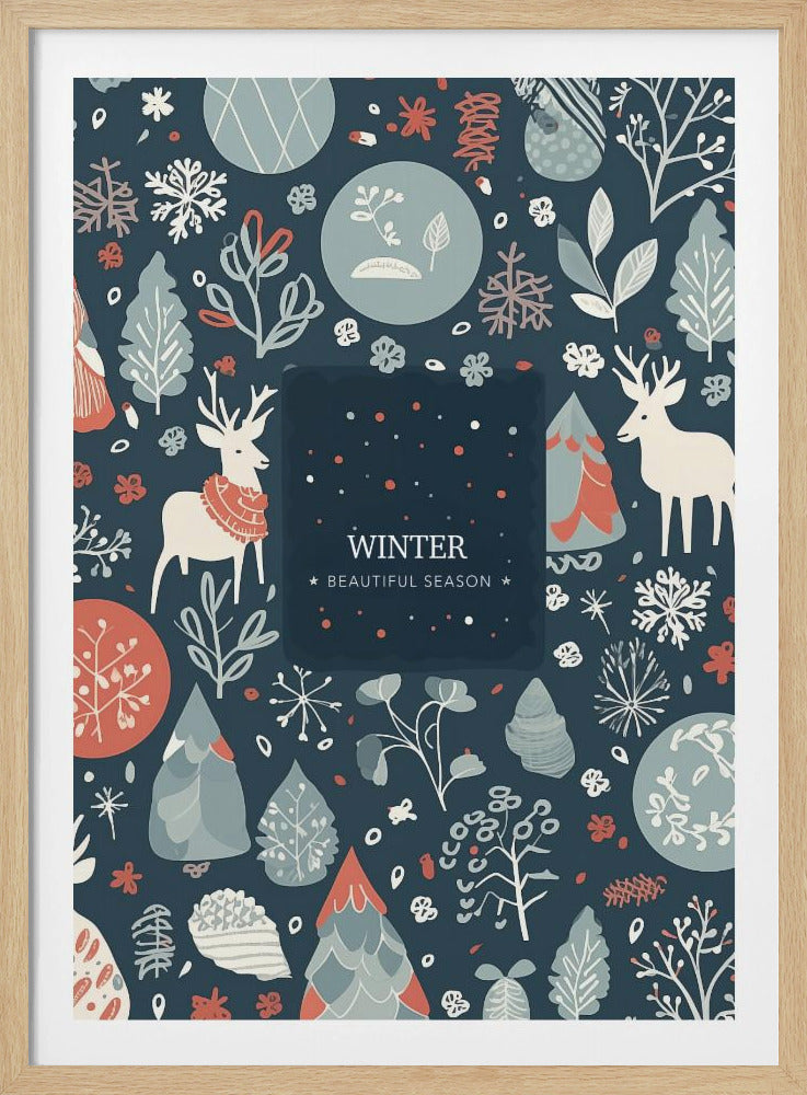 Winter Beautiful Season - Poster / Art Print