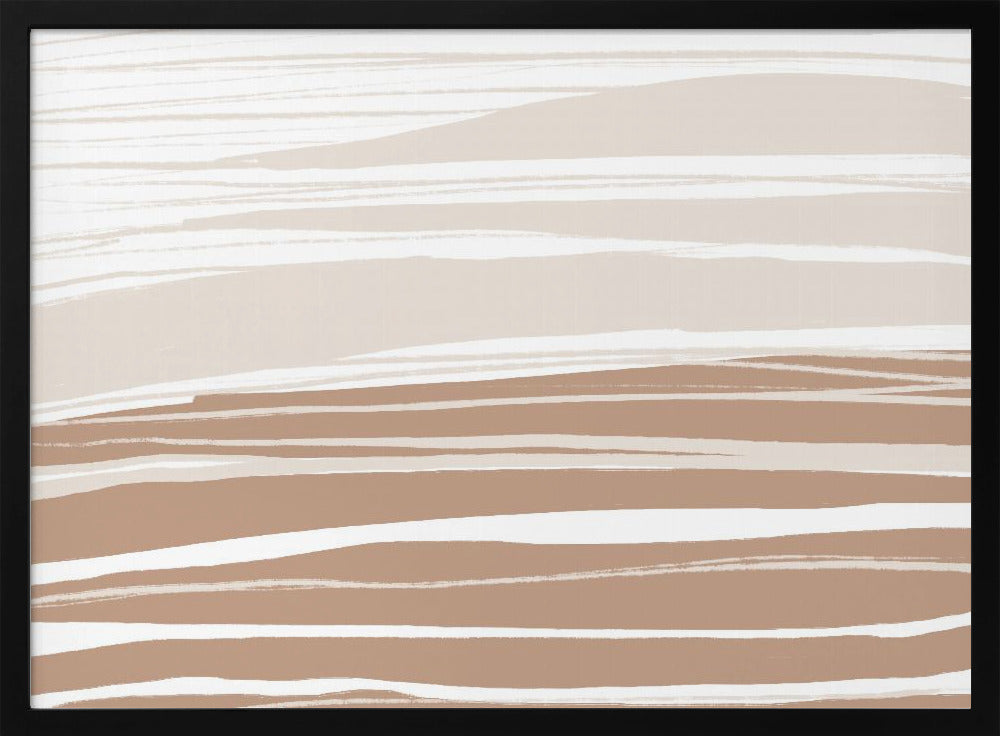 Serene Clay Bands - Poster / Art Print