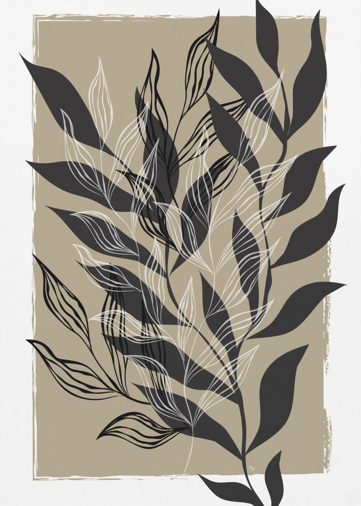 Black Seaweed - Poster / Art Print