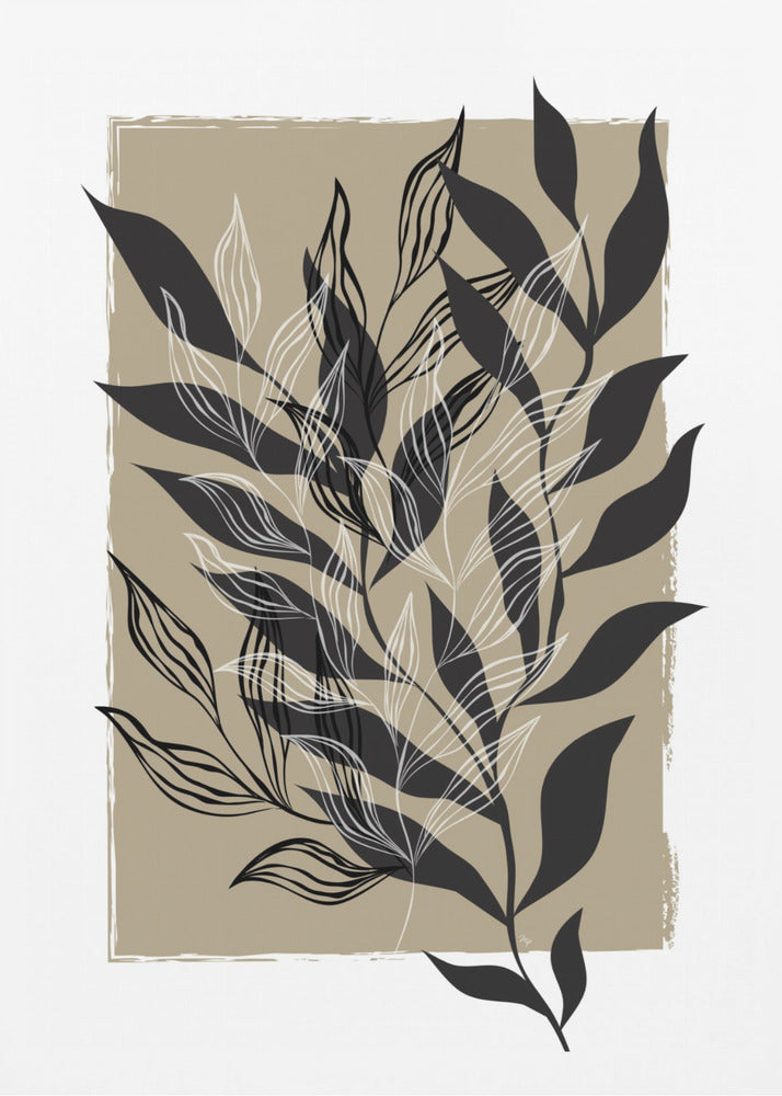 Black Seaweed - Poster / Art Print