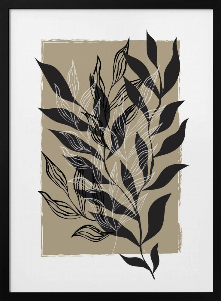 Black Seaweed - Poster / Art Print