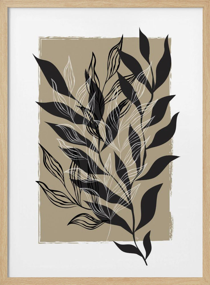 Black Seaweed - Poster / Art Print