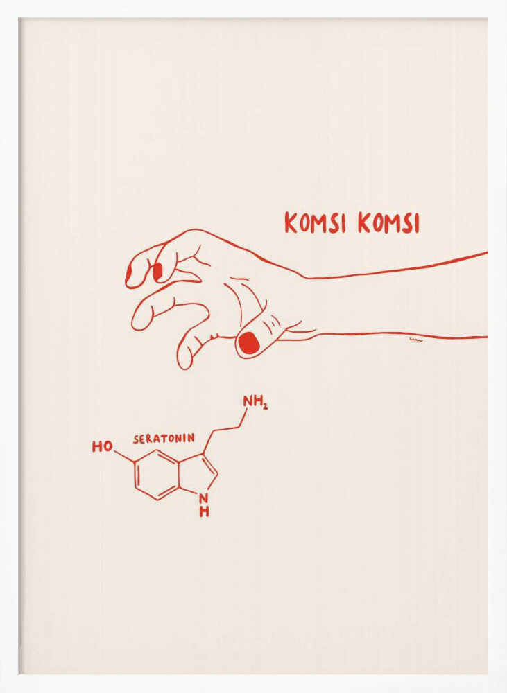 SERATONIN - Poster / Art Print