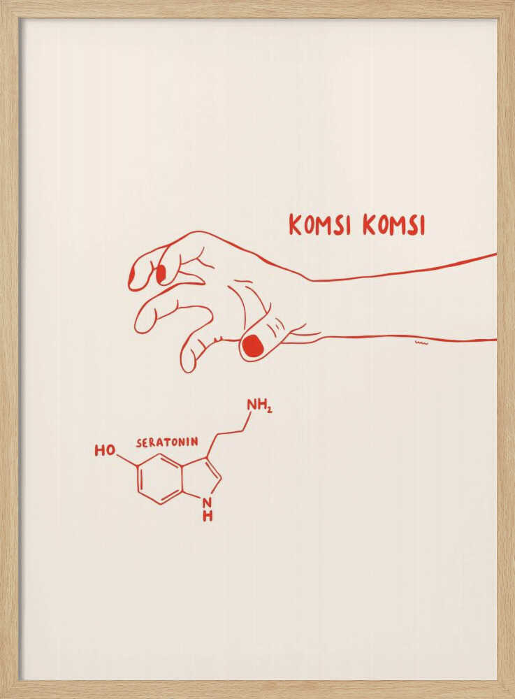 SERATONIN - Poster / Art Print