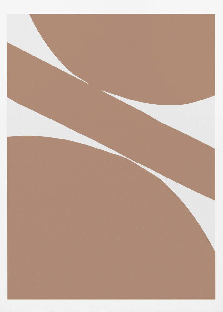 Abstract Mocha - Poster / Art Print