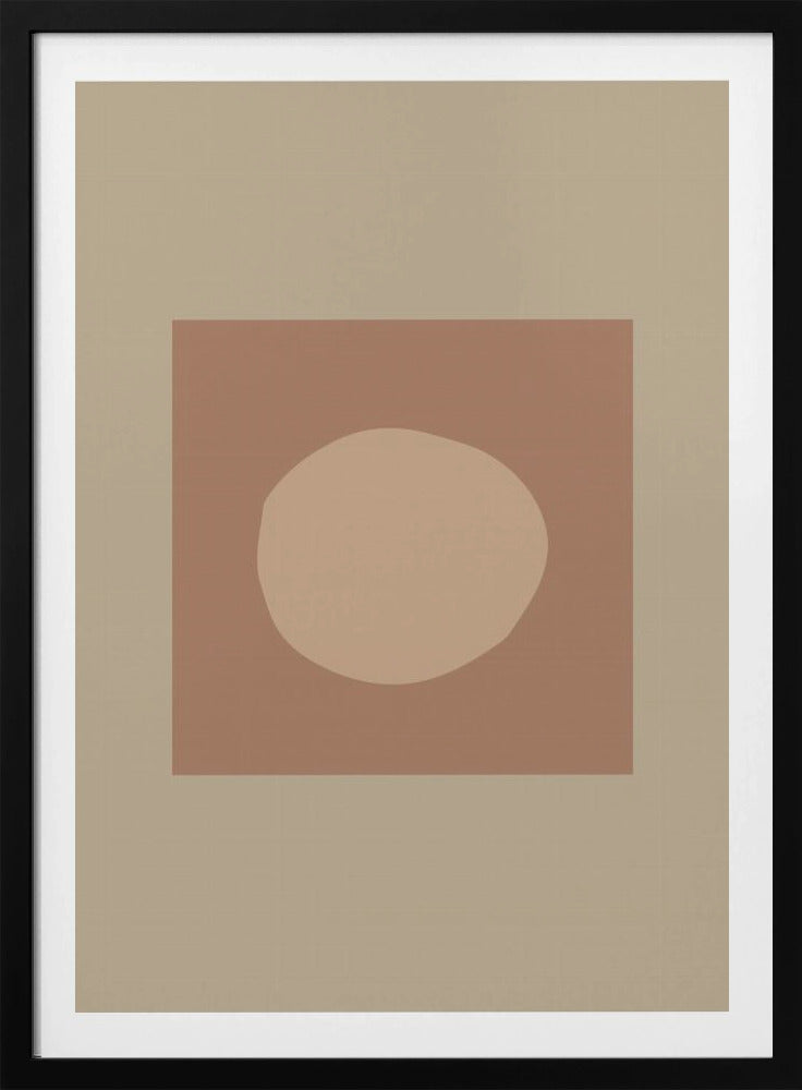 Circle Mocha - Poster / Art Print