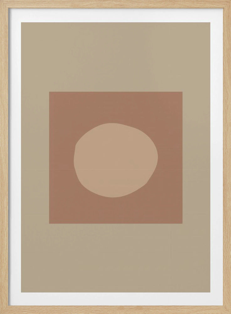Circle Mocha - Poster / Art Print