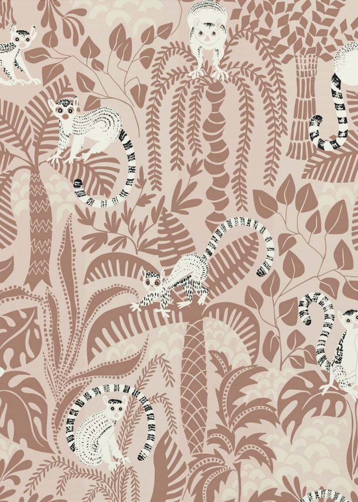 Jungle adventure Mocha Mousse - Poster / Art Print