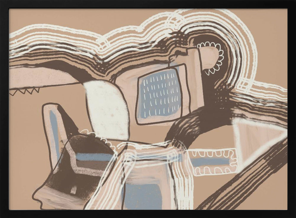 Road to Life Abstract - Poster / Art Print