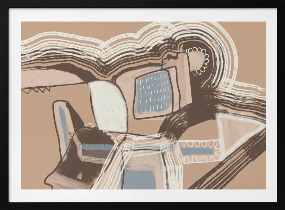 Road to Life Abstract - Poster / Art Print