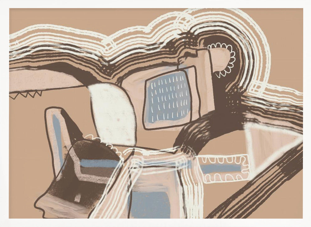 Road to Life Abstract - Poster / Art Print